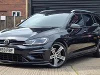 Used VW Golf VII R 300 HP (220 kW) 2019 Black Estate