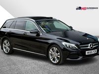Used Mercedes C350e Premium 2015 Black Estate