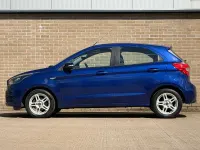 Used Ford Ka Plus Zetec 70 HP (51 kW) 2017 Blue Hatchback