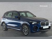 Used BMW X5 M Sport 281 HP (206 kW) 2022 Blue SUV