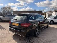 Used Mercedes C200 AMG line 198 HP (145 kW) 2019 Black Estate