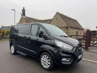 Used Ford Tourneo Custom Titanium 2019 Black Van