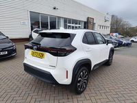 Used Toyota Yaris Hybrid Design 2023 White Hatchback