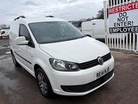 Begagnad VW Caddy Trendline 102 HK (75 kW) 2014 Vit Minibuss