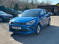 Used Kia Rio 83 HP (61 kW) 2023 Blue Hatchback