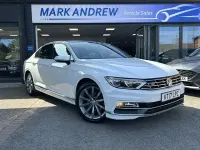 Used VW Passat R-line 150 HP (110 kW) 2017 White Sedan