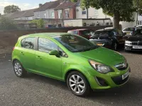 Used Vauxhall Corsa Excite 2014 Green Hatchback
