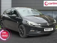 Used Vauxhall Astra Elite 150 HP (110 kW) 2019 Black Hatchback