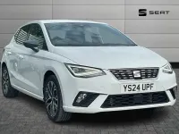 Used Seat Ibiza XCELLENCE 113 HP (83 kW) 2024 White Hatchback
