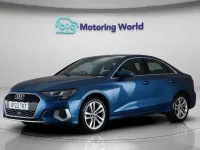Begagnad Audi A3 Sport 150 HK (110 kW) 2022 Blå Sedan