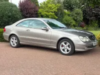 Used Mercedes CLK320 Avantgarde 2004 Silver Coupe