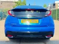 Used Honda Civic Sport 2015 Blue Hatchback