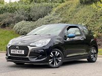 Used DS Automobiles DS3 Chic 2017 Black Hatchback