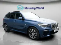 Used BMW X5 M Sport 394 HP (289 kW) 2021 Blue SUV