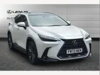 Used Lexus NX350h 245 HP (180 kW) 2022 Sonic white SUV