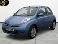 Used Nissan Micra 88 HP (64 kW) 2007 Blue Hatchback