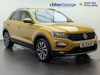 Used VW T-Roc Active 150 HP (110 kW) 2021 Yellow SUV