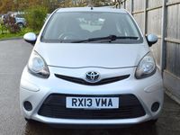 Used Toyota Aygo 68 HP (50 kW) 2013 Silver Hatchback