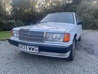 Used Mercedes 190 1990 White Sedan
