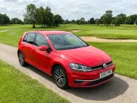 Używany VW Golf VII SE 125 KM (91 kW) 2017 Czerwony Hatchback