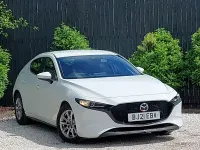 Used Mazda 3 122 HP (89 kW) 2021 White Hatchback