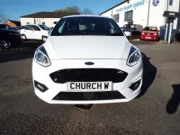 Used Ford Fiesta ST-Line X 125 HP (91 kW) 2020 White Hatchback