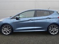 Used Ford Fiesta ST-Line 125 HP (91 kW) 2022 Blue Hatchback