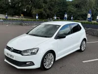 Used VW Polo BlueGT 150 HP (110 kW) 2017 White Hatchback