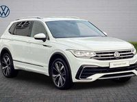 Used VW Tiguan Allspace R-line 150 HP (110 kW) 2022 White SUV