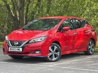 Usado Nissan Leaf 160 kW (218 HP) 2019 Vermelho Citadino