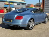 Used Bentley Continental Mulliner 575 HP (422 kW) 2012 Blue Coupe