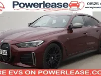 Begagnad BMW i4 Shadowline 400 kW (544 HK) 2022 Röd Sedan