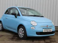 Używany Fiat 500 Pop 69 KM (50 kW) 2013 Niebieski Hatchback