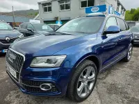 Begagnad Audi Q5 S-line plus 2015 Blå SUV