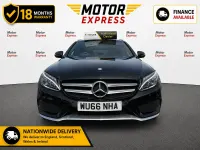 Used Mercedes C300 AMG line 2016 Black Estate