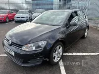 Used VW Golf VII Edition 110 HP (80 kW) 2016 Black Hatchback