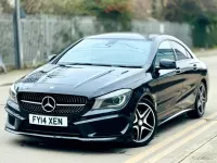 Begagnad Mercedes CLA220 AMG 2014 Svart Sedan