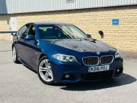 Used BMW 520 M Sport 190 HP (139 kW) 2016 Blue Sedan