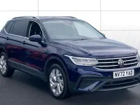 Used VW Tiguan Allspace Life 150 HP (110 kW) 2022 Blue SUV
