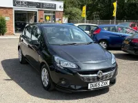 Used Vauxhall Corsa Design Edition 70 HP (51 kW) 2015 Black Hatchback