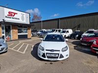 Used Ford Focus Zetec 2013 White Hatchback