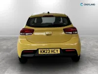 Used Kia Rio 83 HP (61 kW) 2023 Yellow Hatchback