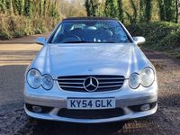 Used Mercedes CLK55 AMG 2004 Silver Cabriolet