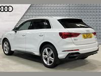 Używany Audi Q3 S-Line 150 KM (110 kW) 2022 Biały SUV