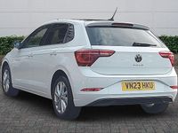Used VW Polo Style 95 HP (69 kW) 2023 White Hatchback