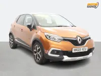 Used Renault Captur GT-Line 90 HP (66 kW) 2019 Orange/black SUV