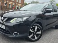 Used Nissan Qashqai N-Connecta 130 HP (95 kW) 2017 Black SUV