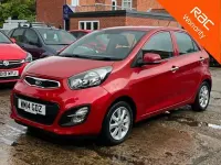 Used Kia Picanto 2014 Red Hatchback