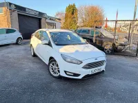 Used Ford Focus Zetec 2017 White Hatchback