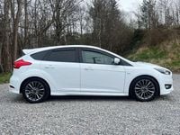 Used Ford Focus ST-Line 140 HP (102 kW) 2018 White Hatchback